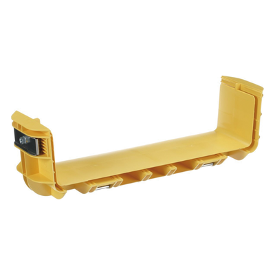 Union Recta "Cople", Para Canaleta FiberRunner™ 12X4, Color Amarillo - Imagen 3