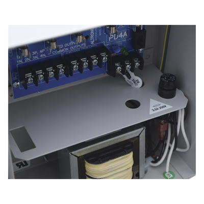 Fuente de poder ALTRONIX de 24 Vca @ 3.5 Amper o 28 Vca @ 3.0 Amper, para 4 cámaras, Con voltaje de entrada de 115 Vca, - Imagen 5