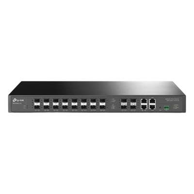 DeltaStream - OLT de 16 puertos GPON / Conexión de hasta 2,048 ONUs / 2 Puertos Gigabit RJ45 Uplink / 4 Puertos SFP+ Uplink / Fuentes Redundantes AC- AC (incluidas) / Administración desde la nube (DPMS)