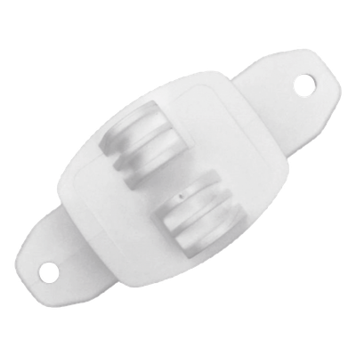 Aislador de Paso Blanco Reforzado para Cercos Eléctricos / Aislamiento hasta 18 kV / Resistente a Clima Extremo / Polipropileno y Policarbonato - Imagen 5