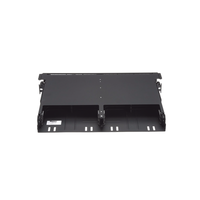 Panel de Distribución de Fibra Óptica con Bandeja Deslizable, Acepta 12 Cassettes HD Flex en 6 Espacios, Hasta 144 Fibras, 1 UR - Imagen 5