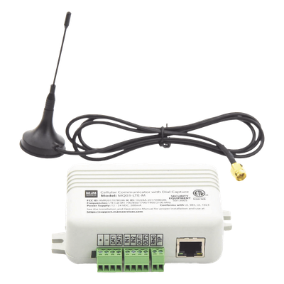 Comunicador DUAL ETHERNET + 4GLTEM/5G / 2 ENTRADAS Y 2 SALIDAS / Programación Remota / 1 Año de servicio GRATIS