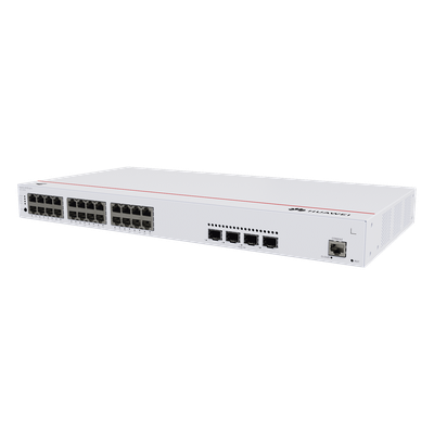 Switch de Distribución/Core Gigabit Administrable PoE Capa 3 / 24 puertos 10/100/1000 Mbps (PoE) / 4 Puertos 10GE SFP+ Uplink / ERPS / Rutas Estáticas / iStack / PoE Perpetuo / 400W / Administración Nube Gratis - Imagen 5