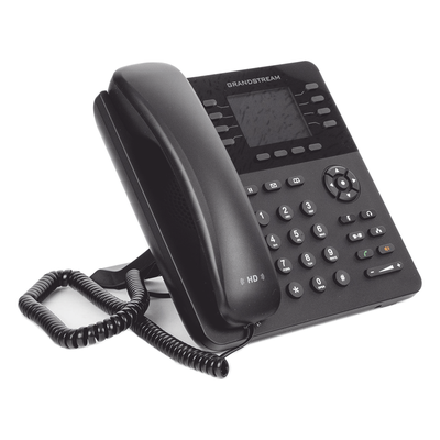 Teléfono IP SMB PoE 8 Líneas 4 Teclas de Función y conferencia de 4 vías. PoE - Imagen 4