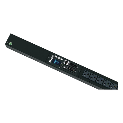 PDU Monitoreable (MI) para Distribución de Energía, Enchufe de Entrada NEMA 5-15P, Con 16 Salidas NEMA 5-20R, de Instalación Vertical, 120 Vca, 15 Amp - Imagen 5