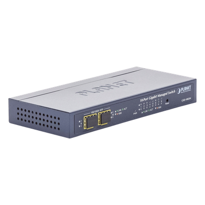 Switch Administrable de Escritorio de 8 Puertos Gigabit/ 2 Puertos SFP / 20 Gbps Switching / PoE In 802.3af/at / Dual Power DC + PoE / VLAN Q-in-Q / IPv6/IPv4/ Administración Remota con CloudNMS - Imagen 4
