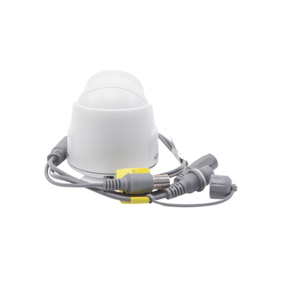 Ultra Mini Turret TURBO 2 Megapixel (1080p) / Gran Angular / Lente 2.8 mm / 20 mts IR EXIR / Exterior IP67 / 4 Tecnologías (TVI / AHD / CVBS) / dWDR / Color Blanco - Imagen 7