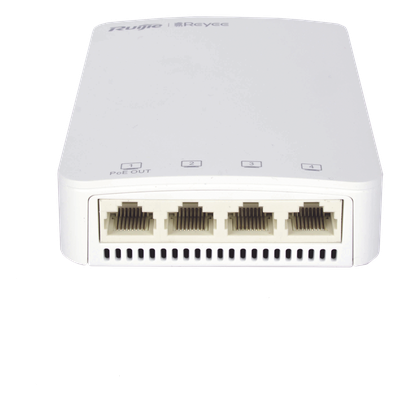 Punto de Acceso Wall Plate Wi-Fi 5 / 1267 Mbps Doble Banda / 802.11ac Wave 2 MU-MIMO 2x2 / 5 Puertos Gigabit / 1 Puerto PoE Out / Mesh / Beamforming / Gestión Cloud Gratuita - Imagen 6