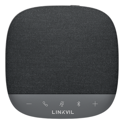 Altavoz y Micrófono portátil / Bluetooth / Conexión USB / 3 Micrófonos de 3W / Salas pequeñas o reuniones personales / Botones Touch / Linkvil