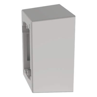 Caja de Pared Superficial de 1 Pieza, Uso Universal con Placas de Pared, con Cinta Adhesiva, Color Blanco - Imagen 5