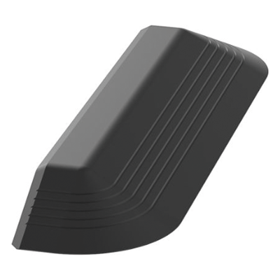 Tapa Final Para Canaleta de Piso AFR4BCBL6, Material PVC Rígido, Color Negro - Imagen 5