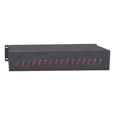 Fuente 24 Vca / Industrial / Tipo RACK / 20 Amperes / 16 salidas / 1.25 Amperes por salida administrada / 2.5 Amperes por salida máxima - Imagen 3