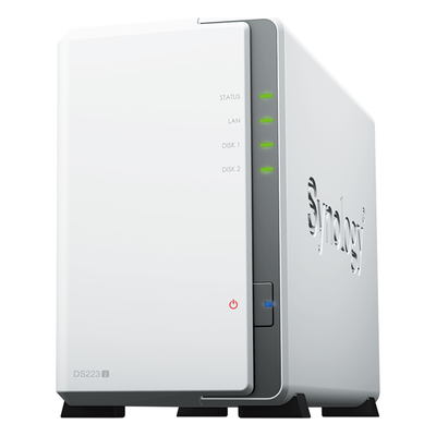 NAS DiskStation DS223j | 2 Bahías | CPU Realtek RTD1619B 1.7 GHz | 1 GB DDR4 | Puerto 1GbE RJ-45 | USB 3.2 Gen 1 | Compatible con HDD y SSD | Synology DSM | RAID 0, 1, JBOD | SMB, AFP, NFS, FTP | Vigilancia IP - Imagen 6