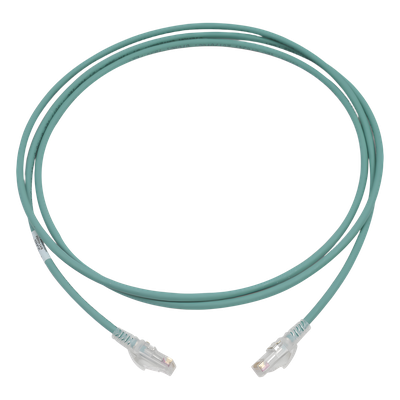 Patch Cord MC6 Modular Cat6 UTP, CM/LS0H, 2.13 Metros (7 Pies), Color Verde