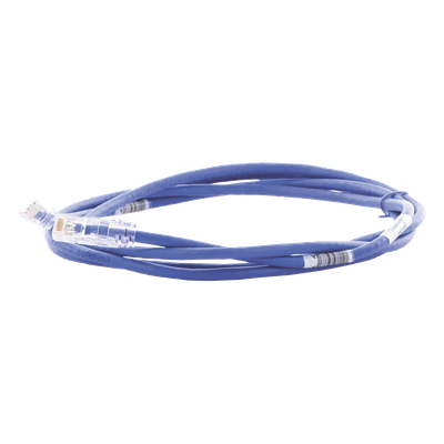 Cable de Parcheo UTP Cat6 / 24 AWG / CM / 2.44 m (8 Pies) / Azul - Imagen 3