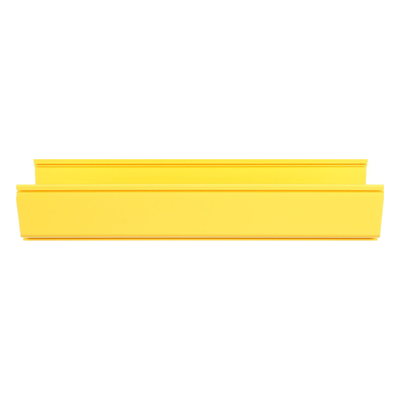Canaleta FiberRunner™ 6X4, de PVC Rígido, Color Amarillo, 1.8 m de Largo - Imagen 3