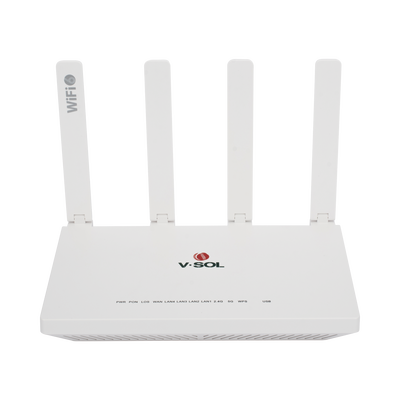 ONU GPON/EPON con Wi-Fi 6 AX1500 / 4 Puertos Gigabit / Puerto PON SC/UPC, Hasta 1500 Mbps - Imagen 4