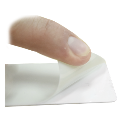 Paquete de 500 Tarjetas UltraCard 10 mil Adhesivas Imprimibles por un sólo lado / Para pegar sobre tarjetas/ CR79 - Imagen 3
