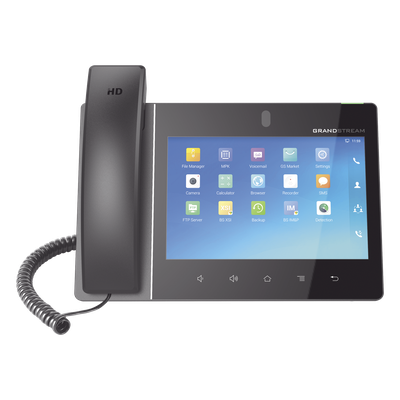 Video teléfono IP empresarial Android con pantalla táctil (1280x800) hasta 16 líneas y 16 cuentas SIP - Imagen 3