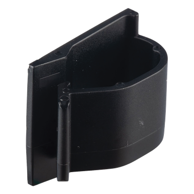Clip de Nylon 6.6 con Adhesivo, Para Cables de Hasta 15.8 mm de Diámetro, Uso Interior/Exterior, Color Negro, Paquete de 100pz - Imagen 3