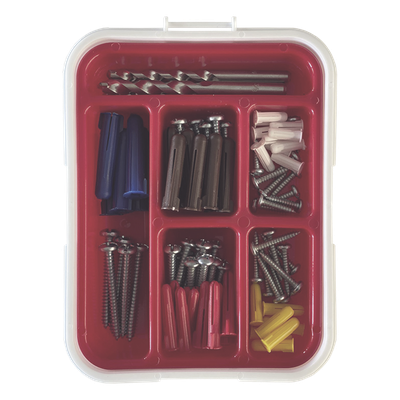 Kit para Sistemas de Fijación en Concreto, Taquetes con doble expansión y guía incluida para fácil instalación (104 piezas) - Imagen 3