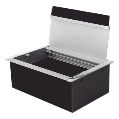 Caja Universal Vacía de 2 Módulos para Instalación en Escritorio (Voz, Datos, Video, Contactos Eléctricos), (No Incluye Accesorios) - Imagen 12