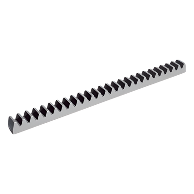 Cremallera de Acero Para Puertas Corredizas / Compatible Con Motores de Piñon Modulo 4 
