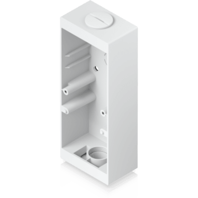 Caja de Conexión Color Blanco para Lectores Profesionales UniFi Access y Doorbell, Montaje en Superficie Plana, Compatible con Conduit de 3/4” - Imagen 7