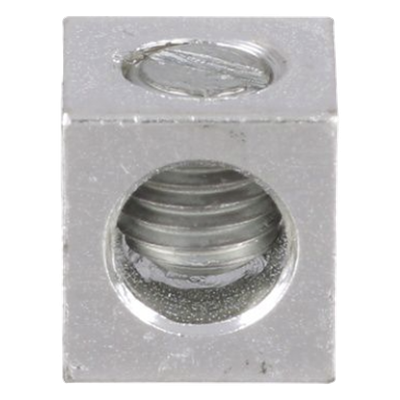Conector Mecánico de Aluminio, de Un Orificio 1/4" y Un Barril, para Cable de 14 a 2 AWG. 1 Pieza - Imagen 5
