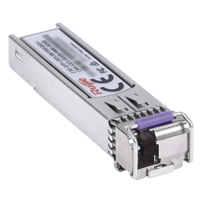 Transceptor Lado (B) un Hilo BiDi SFP 2.5Gb LC Monomodo Tx 1550nm / Rx 1310nm, hasta 3km - Imagen 5