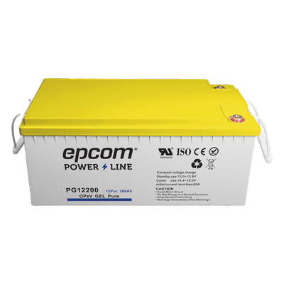 Batería de GEL PURO OPzV / 12 V @ 200 Ah / Ciclo profundo / Uso en Aplicaciones Fotovoltaicas y de Respald