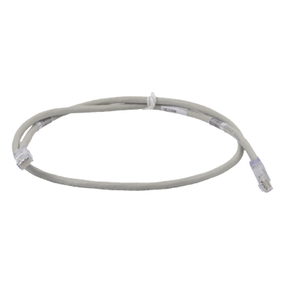 Cable de Parcheo TX6, UTP Cat6, 24 AWG, CM, Color Gris, 1.52 Metros (5 Pies)