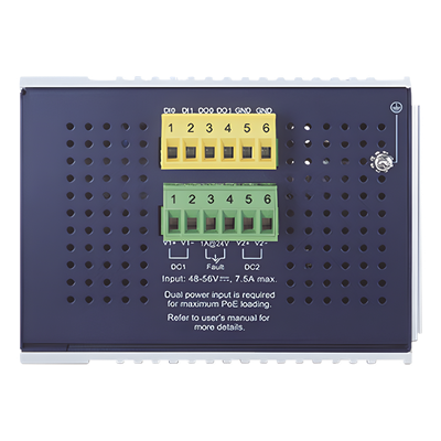 Switch Industrial Capa 3, 16 Puertos 10/100/1000T 802.3 AT POE +, 4 Puertos 1G / 2.5G SFP - Imagen 3