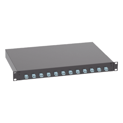 Distribuidor de Fibra Óptica, Con 12 Conectores LC Duplex (24 Fibras), Para Fibra Multimodo OM3/OM4, 1 UR - Imagen 5