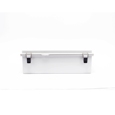 Gabinete de Plástico ABS, Uso en Intemperie IP66 (350 x 460 x 160 mm) Cierre por Broche Inoxidable y Permite Cerrado con Candado y Llave (Perno 5mm) No Incluido - Imagen 3