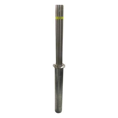 Bolardo retráctil de Acero Inoxidable de 900 mm de Altura / Ideales para delimitación vehicular y peatonal - Imagen 3