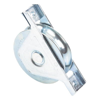 338 - Rueda de 12 cm / Capacidad Para Puertas de Hasta 400 kg / Canal Tipo "U" - Imagen 3