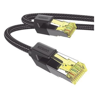 Cable Ethernet Cat7 CLASS F/FTP Redondo con Malla de Nylon 5 Metros (16.40 Pies) - Imagen 3