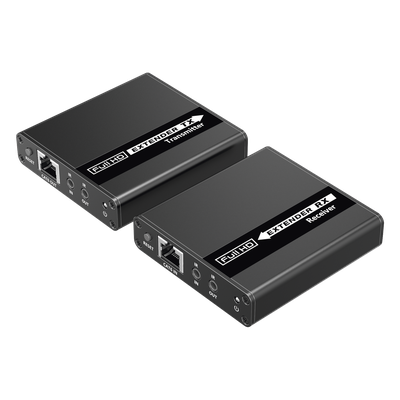 Kit Extensor HDMI para distancias de 70 metros / Soporta resoluciones 720 y 1080P @ 60 Hz / Cat 6, 6a y 7 / Cero Latencia / Uso 24/7 / HDR10 / Salida Loop / Configuración EDID / Soporta control remoto del equipo fuente / Salida de audio de 3.5mm - Imagen 3