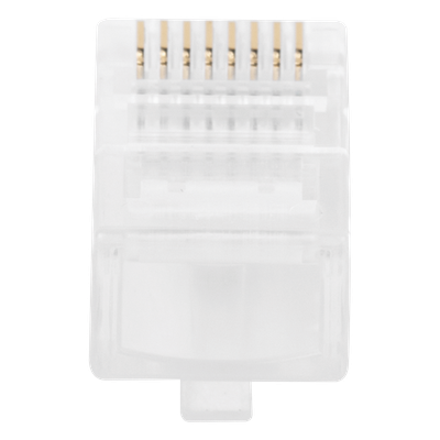 Bote con 100 Piezas de Plug Modular RJ45 Cat5e sin Blindaje, Chapado de Oro a 30 Micras para Durabilidad Extrema - Imagen 6
