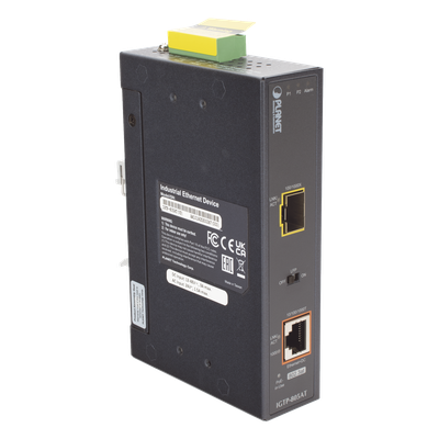 Convertidor de Medios PoE Industrial, Puerto SFP 1000BASE-SX/LX a Puerto RJ45 Gigabit con Salida PoE 802.3at (Hasta 30 W). - Imagen 7