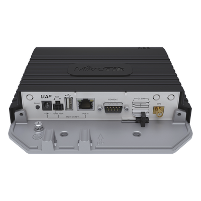 (LtAP) - A heavy-duty 2.4GHz access point with two miniPCI slots, three SIM slots and GNSS support (GPS, GLONASS, BeiDou, Galileo) - Imagen 3