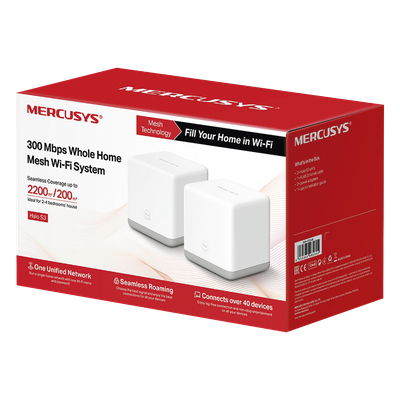 KIT de sistema inalámbrico HALO S3 mesh para hogar, 2.4GHz N, doble puerto 10/100Mbps, conexión de hasta 40 dispositivos. - Imagen 5