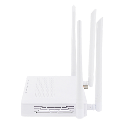 ONU Dual GPON/EPON / Wi-Fi Doble Banda 2.4 y 5 GHz / Soporta MESH / 2 Puertos Gigabit / 1 Puerto PON SC/APC / 1 puerto CATV / Hasta 1200 Mbps vía Wi-Fi - Imagen 4