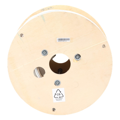 Bobina de Cable Blindado F/UTP de 4 Pares, Z-MAX, Cat6A, Soporte de Aplicaciones 10GBase-T, CM, Color Blanco, 305 Metros (1000 Pies) - Imagen 5