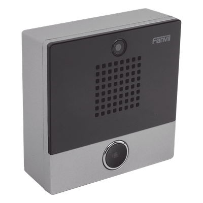 Mini video Intercomunicador para hotelería y hospitales, con diseño elegante, PoE, cámara 1Mpx, 1 botón, 1 relevador integrado de salida y entrada. - Imagen 4