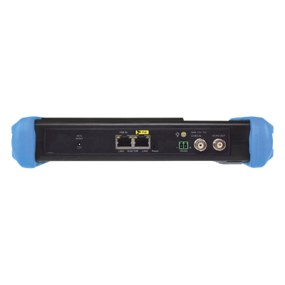 Tester de Video Profesional | Pantalla 7"| Prueba IP/HD/Analógicas | TVI/CVI/AHD/CVBS | IP ONVIF | 4K/8K | H.264/H.265 | HDMI | PTZ | Scanner IP | TDR | Salidas 12V/24V/PoE | Activación Simultanea. - Imagen 3