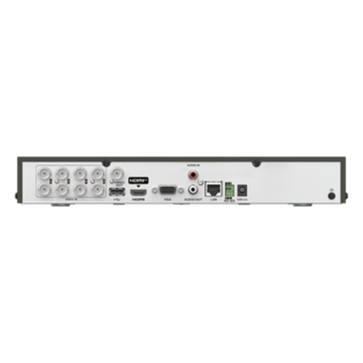 DVR 8 Canales TURBOHD + 8 Canales IP / 8 Megapixel (4K) / Audio Bidireccional por Coaxitron / ACUSENSE / 1 Bahía de Disco Duro / Salida de Video en 4K / H.265+ - Imagen 4