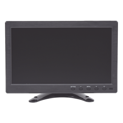 Monitor 10.1" TFT-LCD ideal para colocar en vehículos o DVR/NVR. Entradas de video HDMI, VGA y RCA (CVBS) - Imagen 3