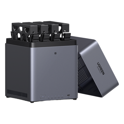 NAS UGREEN NASync DH4300PLUS / 4 Bahías SATA / Procesador RK3588C 8 GB RAM / 2.5GbE Puerto / HDMI 4K / USB 3.2 Type-C / RAID 0/1/5/6/10 / Acceso Remoto UGREENlink - Imagen 4